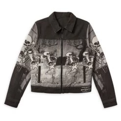 Disney The Skeleton Dance Denim Jacket For Adults