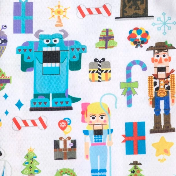 Disney Pixar Holiday Sleep Romper For Kids 5 Disney Pixar Holiday Sleep Romper For Kids - Image 3