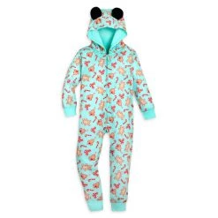 Disney Mickey Mouse Holiday Treats Hooded Romper For Kids
