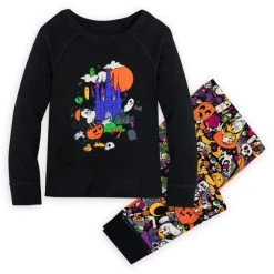 Disney Mickey Mouse And Friends Halloween Pajama Set For Boys