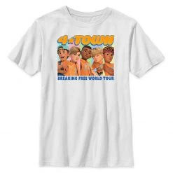 Disney 4★Town ''Breaking Free World Tour'' T-Shirt For Kids – Turning Red