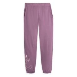 Disney Mickey Mouse Genuine Mousewear Sweatpants For Adults – Plum