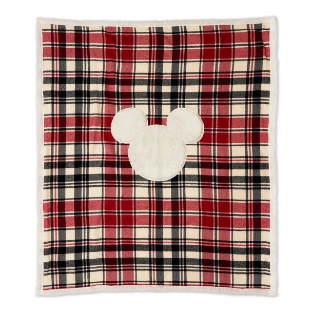 Disney Mickey Mouse Icon Throw Plaid Manta 3 Disney Mickey Mouse Icon Throw Plaid Manta