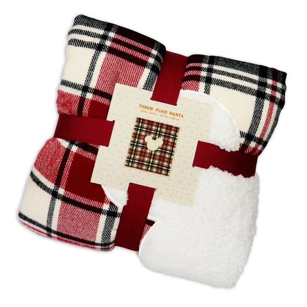Disney Mickey Mouse Icon Throw Plaid Manta 5 Disney Mickey Mouse Icon Throw Plaid Manta - Image 3