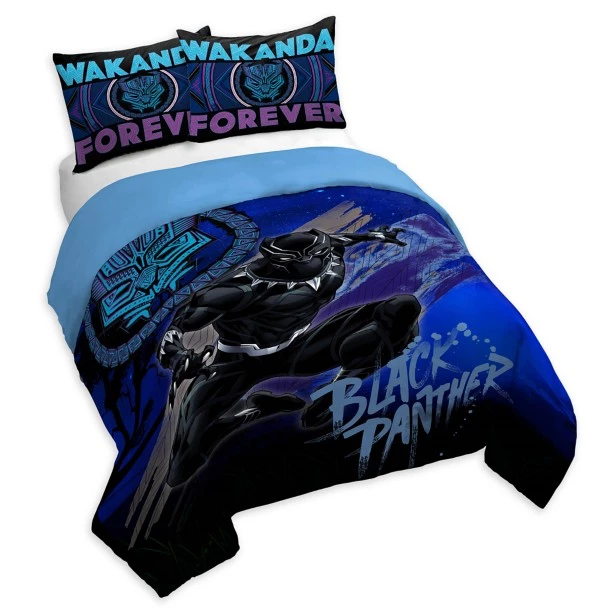 Disney Black Panther Bedding Set – Twin / Full 3 Disney Black Panther Bedding Set – Twin / Full