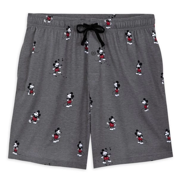 Disney Mickey Mouse Lounge Shorts For Adults 3 Disney Mickey Mouse Lounge Shorts For Adults