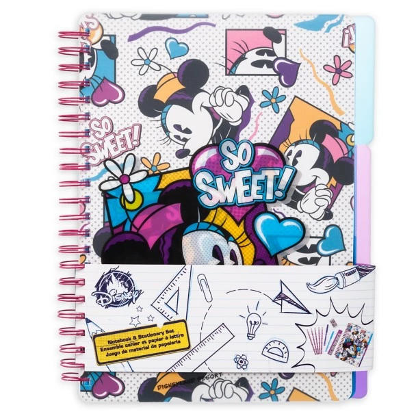 Disney Minnie Mouse Notebook And Stationery Set 6 Disney Minnie Mouse Notebook And Stationery Set - Image 4