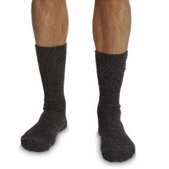 Disney Mickey Mouse Socks For Men By Barefoot Dreams – Dark Gray -Outlet men Store unnamed file 230