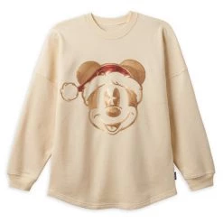 Disney Mickey Mouse Sequined Holiday Spirit Jersey For Adults