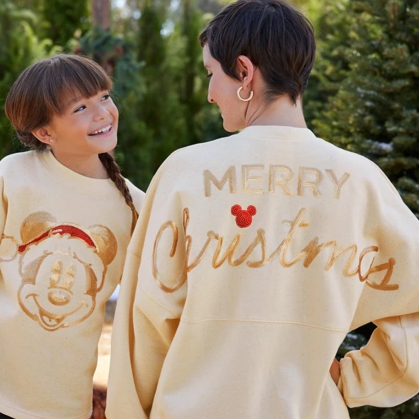 Disney Mickey Mouse Sequined Holiday Spirit Jersey For Adults 5 Disney Mickey Mouse Sequined Holiday Spirit Jersey For Adults - Image 3