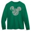 Disney Mickey Mouse Floral Long Sleeve T-Shirt For Adults 1 Disney Mickey Mouse Floral Long Sleeve T-Shirt For Adults -Outlet men Store unnamed file 372
