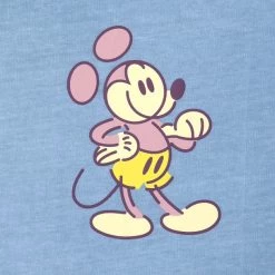 Disney Mickey Mouse Genuine Mousewear T-Shirt For Adults – Blue -Outlet men Store unnamed file 394