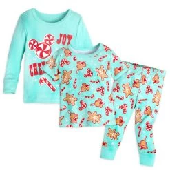 Disney Mickey Mouse Holiday Treats Three-Piece Sleep Set For Baby