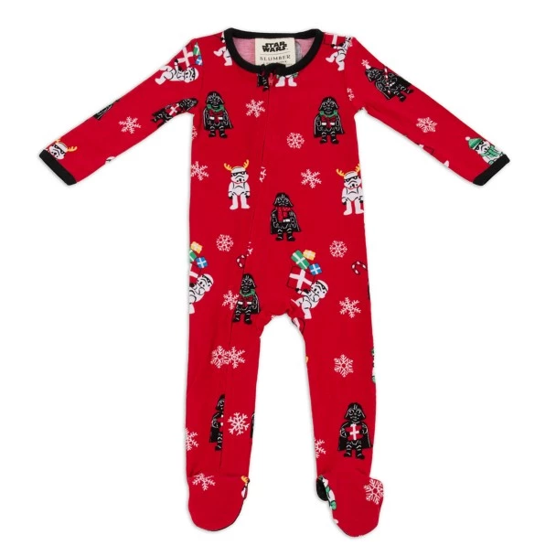 Disney Star Wars Holiday Stretchie Sleeper For Baby By Munki Munki 3 Disney Star Wars Holiday Stretchie Sleeper For Baby By Munki Munki