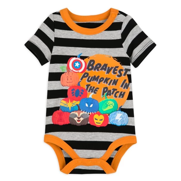 Disney Marvel Halloween Bodysuit For Baby 3 Disney Marvel Halloween Bodysuit For Baby
