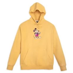 Disney Mickey Mouse Genuine Mousewear Pullover Hoodie For Adults – Gold