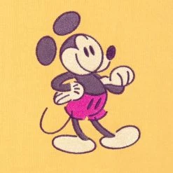 Disney Mickey Mouse Genuine Mousewear Pullover Hoodie For Adults – Gold -Outlet men Store unnamed file 61