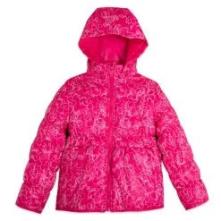 Disney Minnie Mouse Hooded Puff Jacket For Kids
