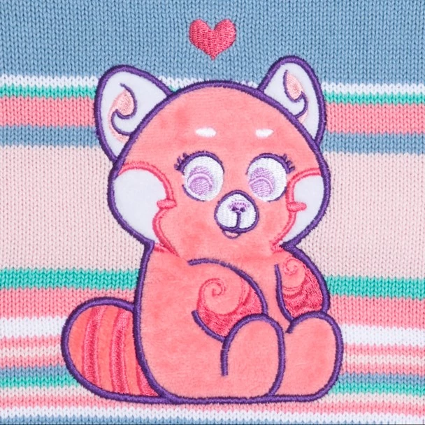 Disney Mei Panda Knitted Sweater For Kids – Turning Red 5 Disney Mei Panda Knitted Sweater For Kids – Turning Red - Image 3