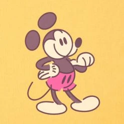 Disney Mickey Mouse Genuine Mousewear Pullover Sweatshirt For Women – Gold -Outlet men Store unnamed file 66