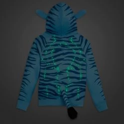 Disney Na'vi Glow-in-the-Dark Zip Hoodie For Kids – Pandora – The World Of Avatar -Outlet men Store unnamed file 667