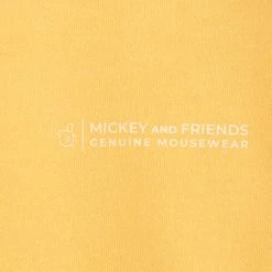 Disney Mickey Mouse Genuine Mousewear Pullover Sweatshirt For Women – Gold -Outlet men Store unnamed file 67