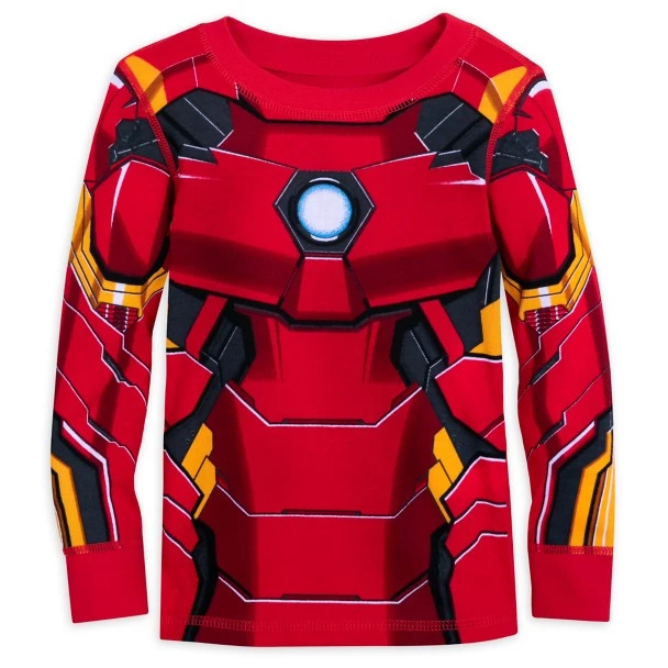 Disney Iron Man Costume PJ PALS For Kids 4 Disney Iron Man Costume PJ PALS For Kids - Image 2