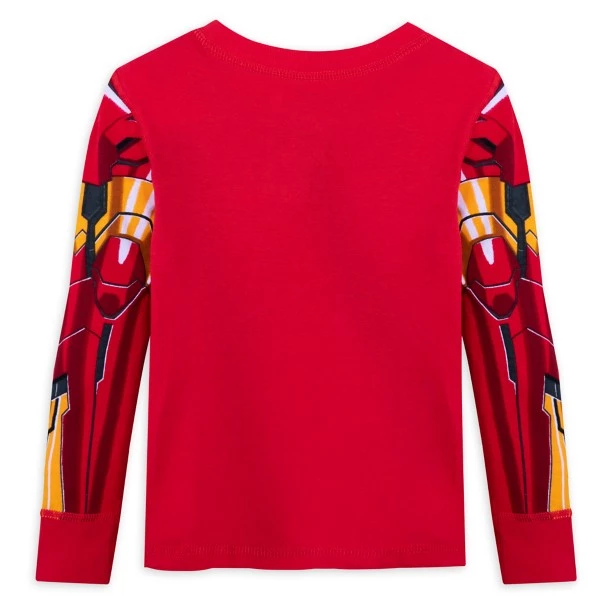 Disney Iron Man Costume PJ PALS For Kids 6 Disney Iron Man Costume PJ PALS For Kids - Image 4