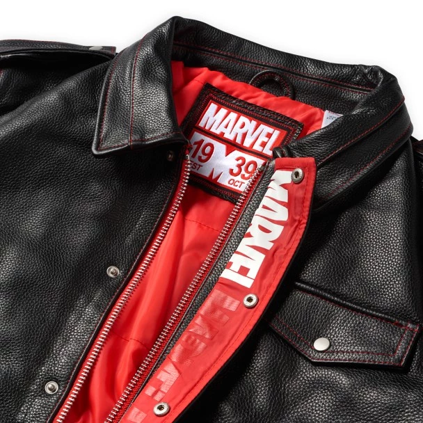Disney Marvel Leather Jacket For Adults 5 Disney Marvel Leather Jacket For Adults - Image 3