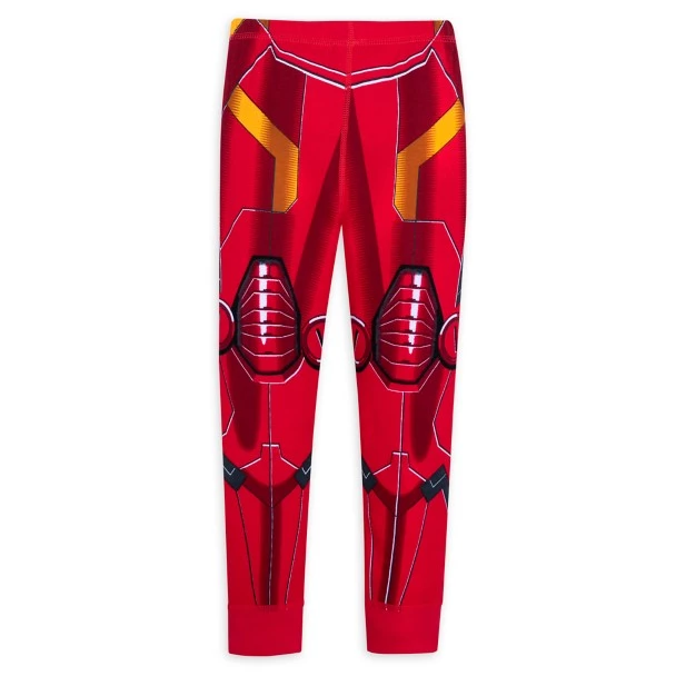 Disney Iron Man Costume PJ PALS For Kids 7 Disney Iron Man Costume PJ PALS For Kids - Image 5