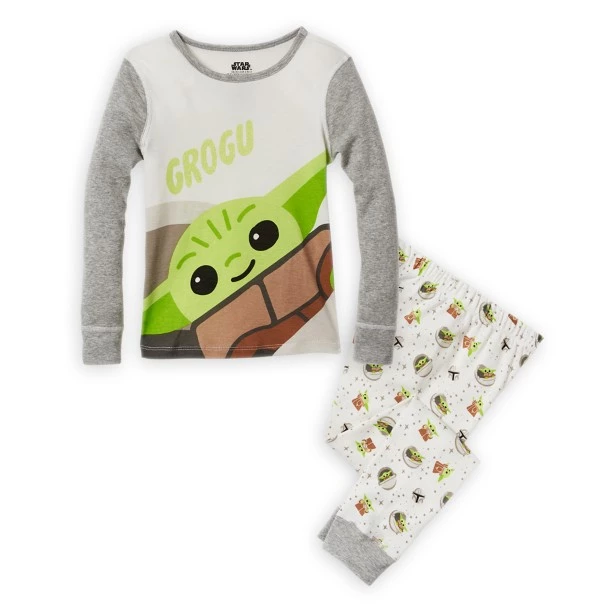 Disney Grogu Pajama Set For Kids – Star Wars: The Mandalorian 3 Disney Grogu Pajama Set For Kids – Star Wars: The Mandalorian