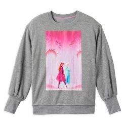 Disney Anna And Elsa Sweatshirt For Women By Brittney Lee – Frozen 2