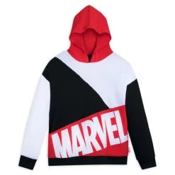 Disney Marvel Logo Pullover Hoodie For Adults