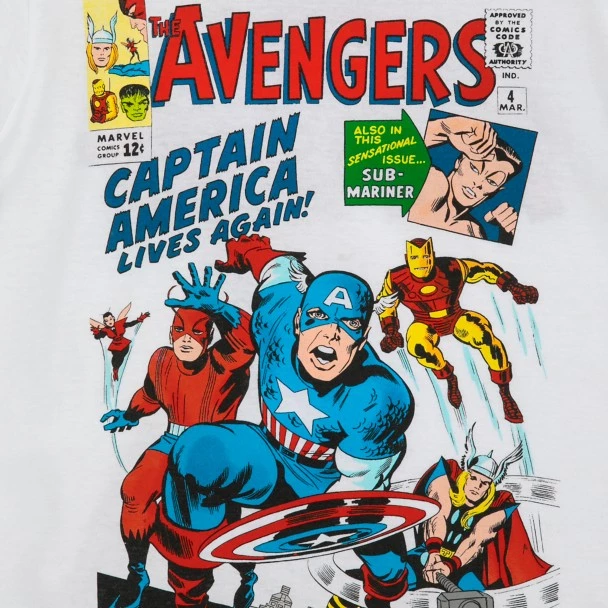 Disney The Avengers Ringer T-Shirt For Kids 6 Disney The Avengers Ringer T-Shirt For Kids - Image 4