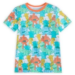 Disney Toy Story Land Allover Ringer T-Shirt For Kids