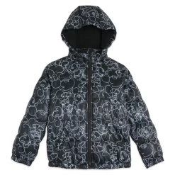 Disney Mickey Mouse Hooded Puff Jacket