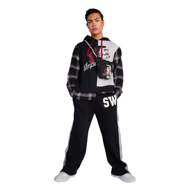 Disney Star Wars Layered Look Pullover Hoodie For Adults 4 Disney Star Wars Layered Look Pullover Hoodie For Adults - Image 2