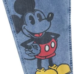 Disney Mickey And Minnie Mouse Drawstring Denim Pants For Women By Our Universe -Outlet men Store unnamed file 947