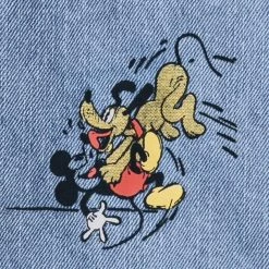 Disney Mickey Mouse And Pluto Relaxed Fit Denim Pants For Men By Our Universe -Outlet men Store unnamed file 953